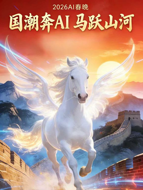 “国潮奔AI马跃山河”封面图