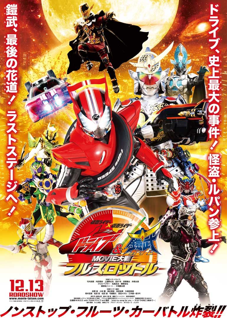 假面骑士联手出击驰骑与铠武电影大战全力出击封面图