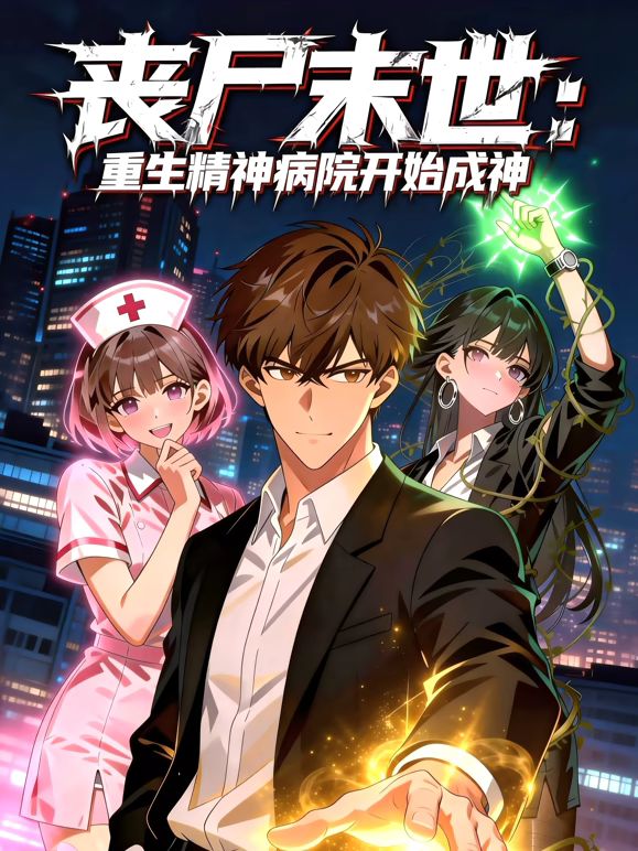 丧尸末世：重生精神病院开始成神！动态漫画封面图